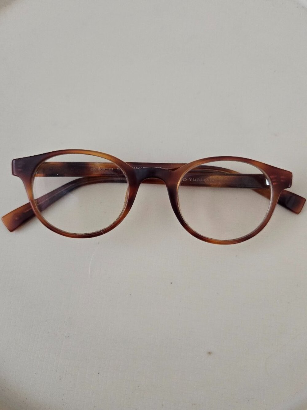 DAVID YURMAN DY604 22 SS 45[]22-140 D.Y. 925  Tortoise Shell Frames